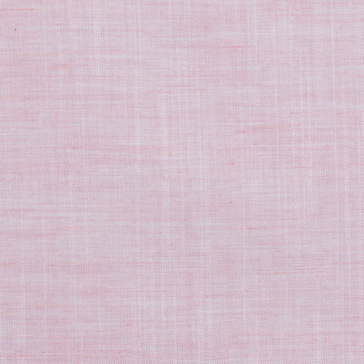 A close-up of a light pink woven fabric texture with a subtle linen-like weave pattern.