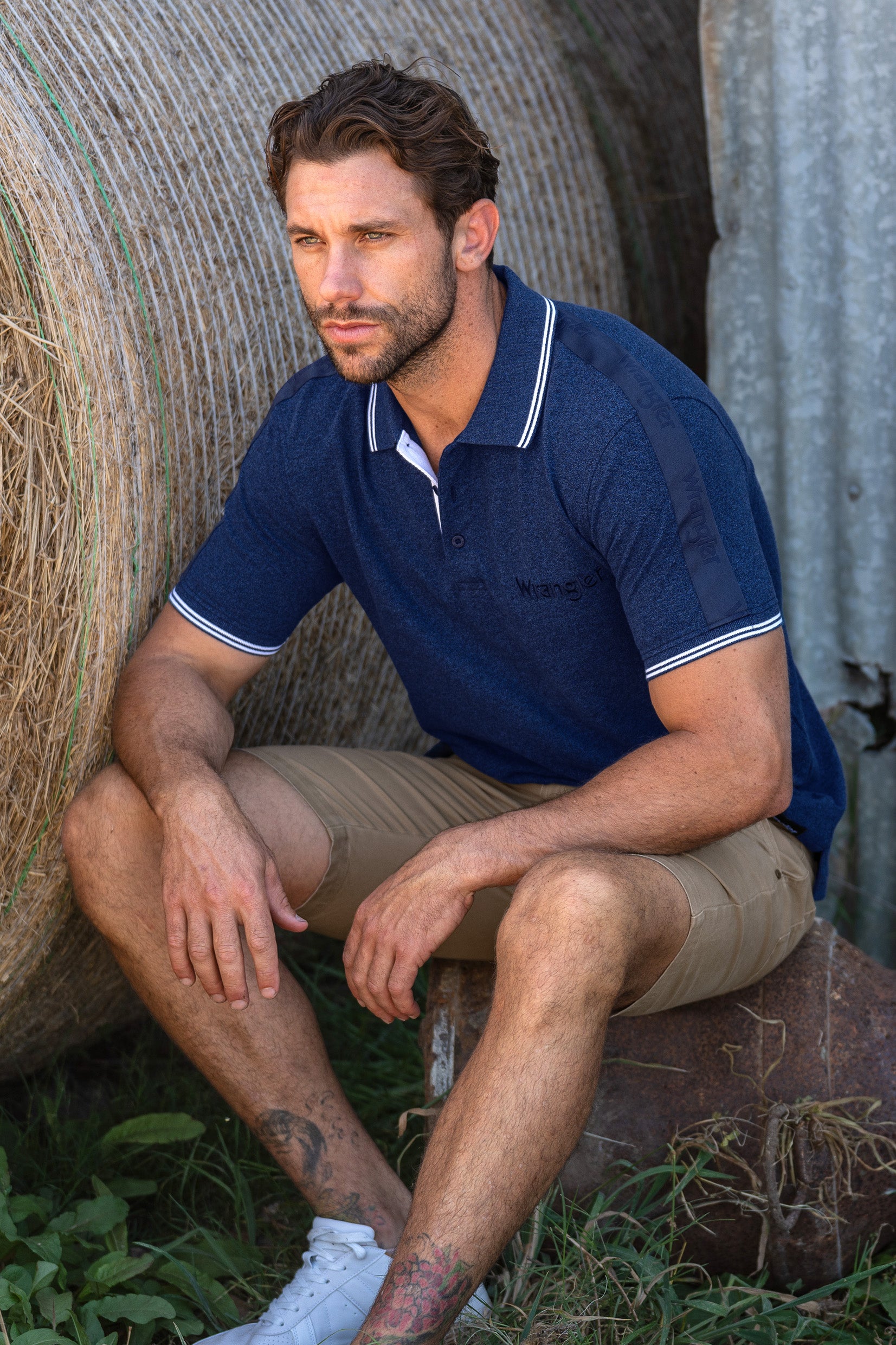 Wrangler Men's Jackson S/S Polo