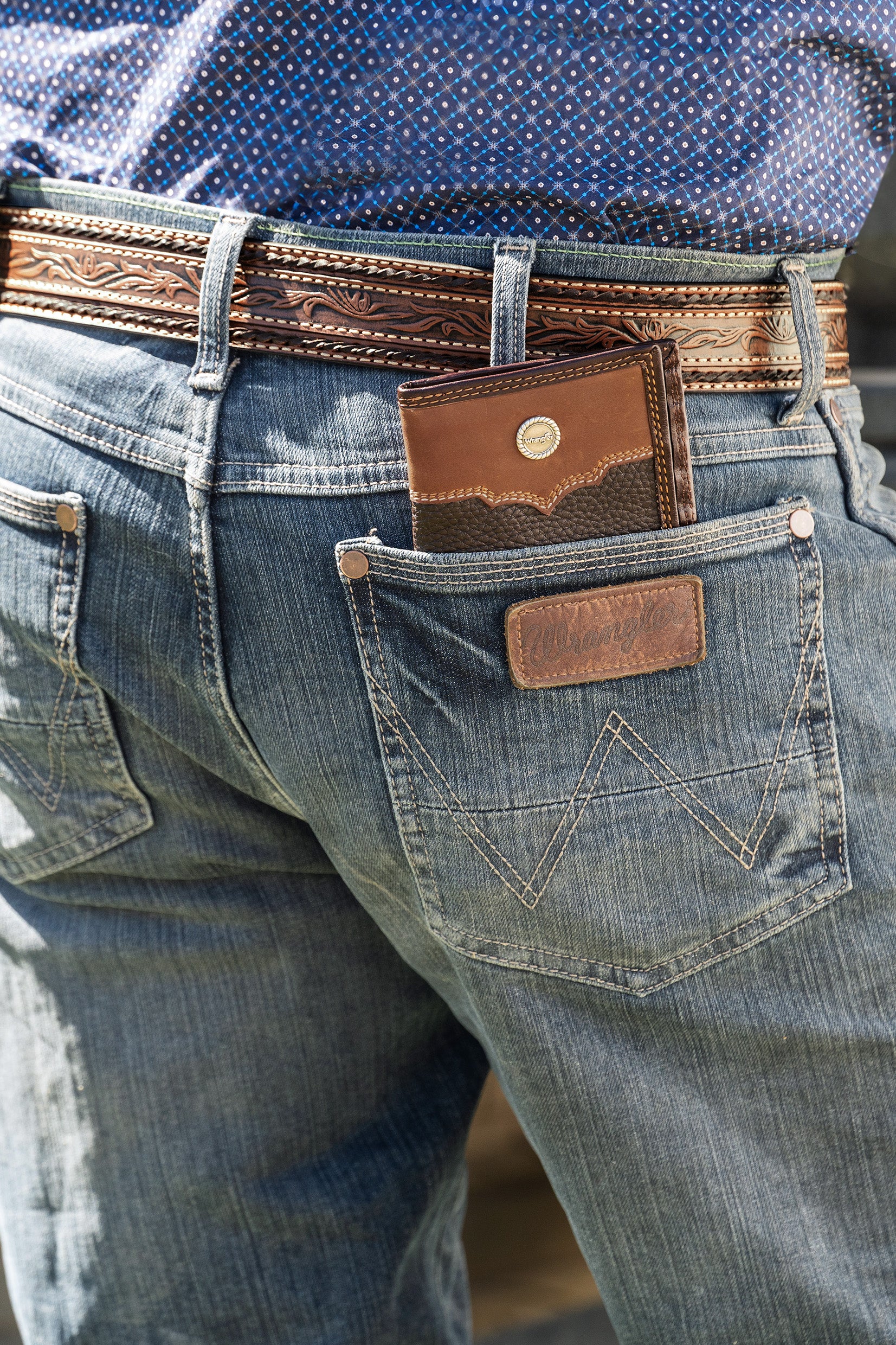 Wrangler Men's Johnny Rodeo Wallet
