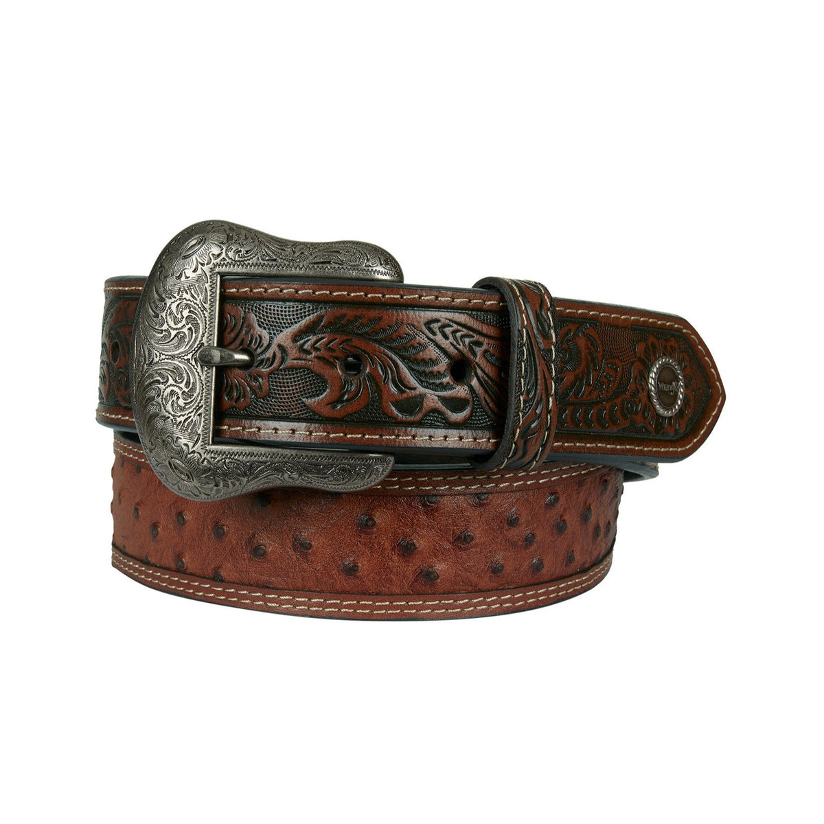 Wrangler Men&#39;s Ronnie Western Belt