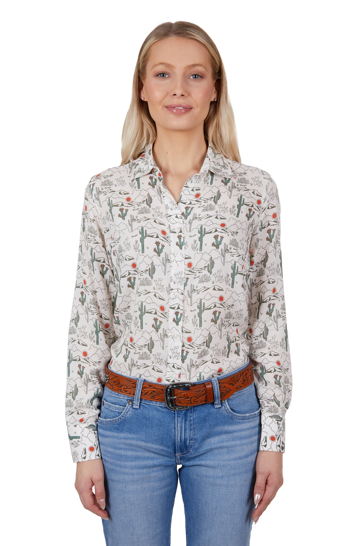 Wrangler Women&#39;s Sadie L/S Western Shirt