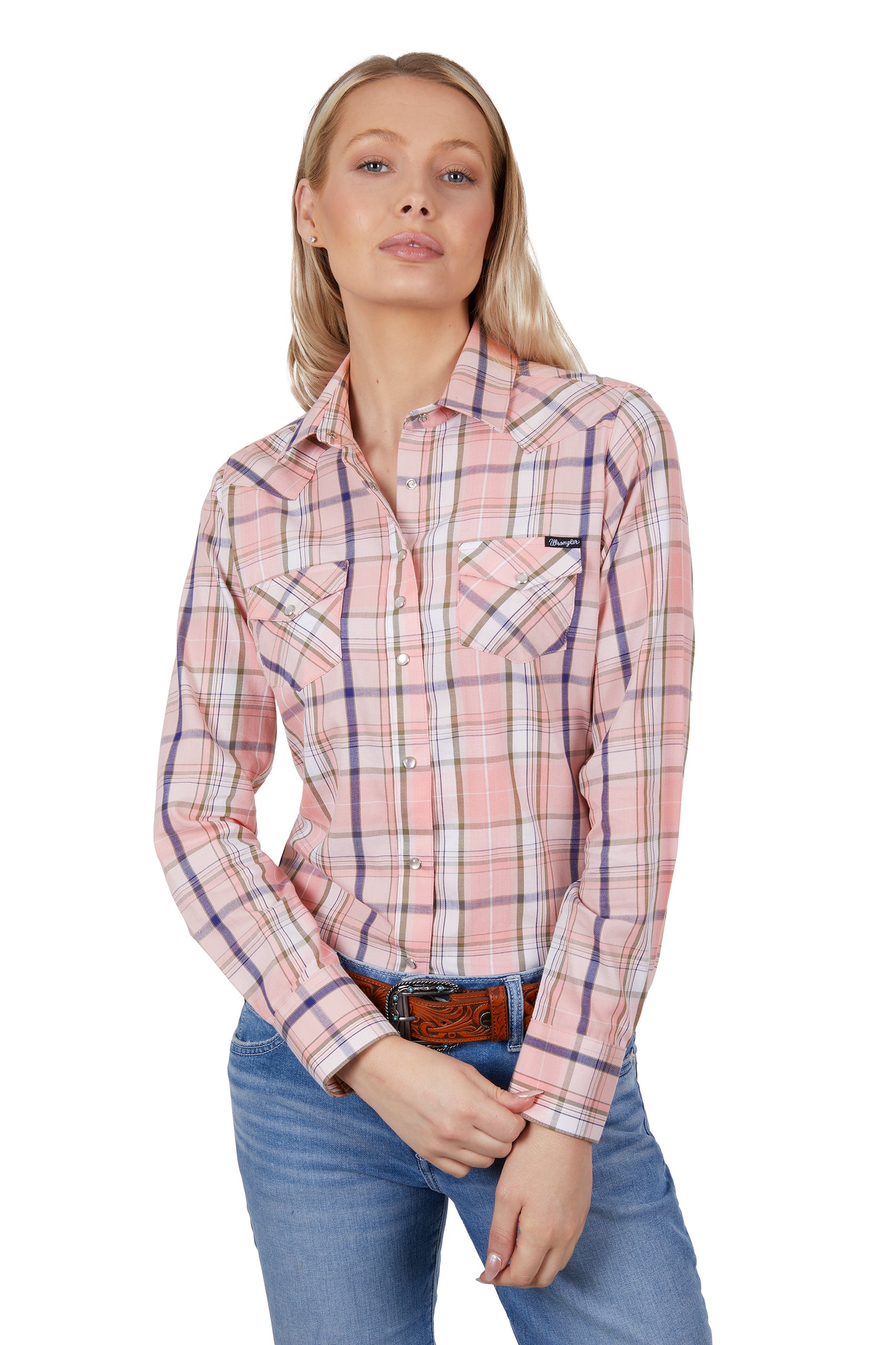 Wrangler Women's Alexa L/S Western Shirt