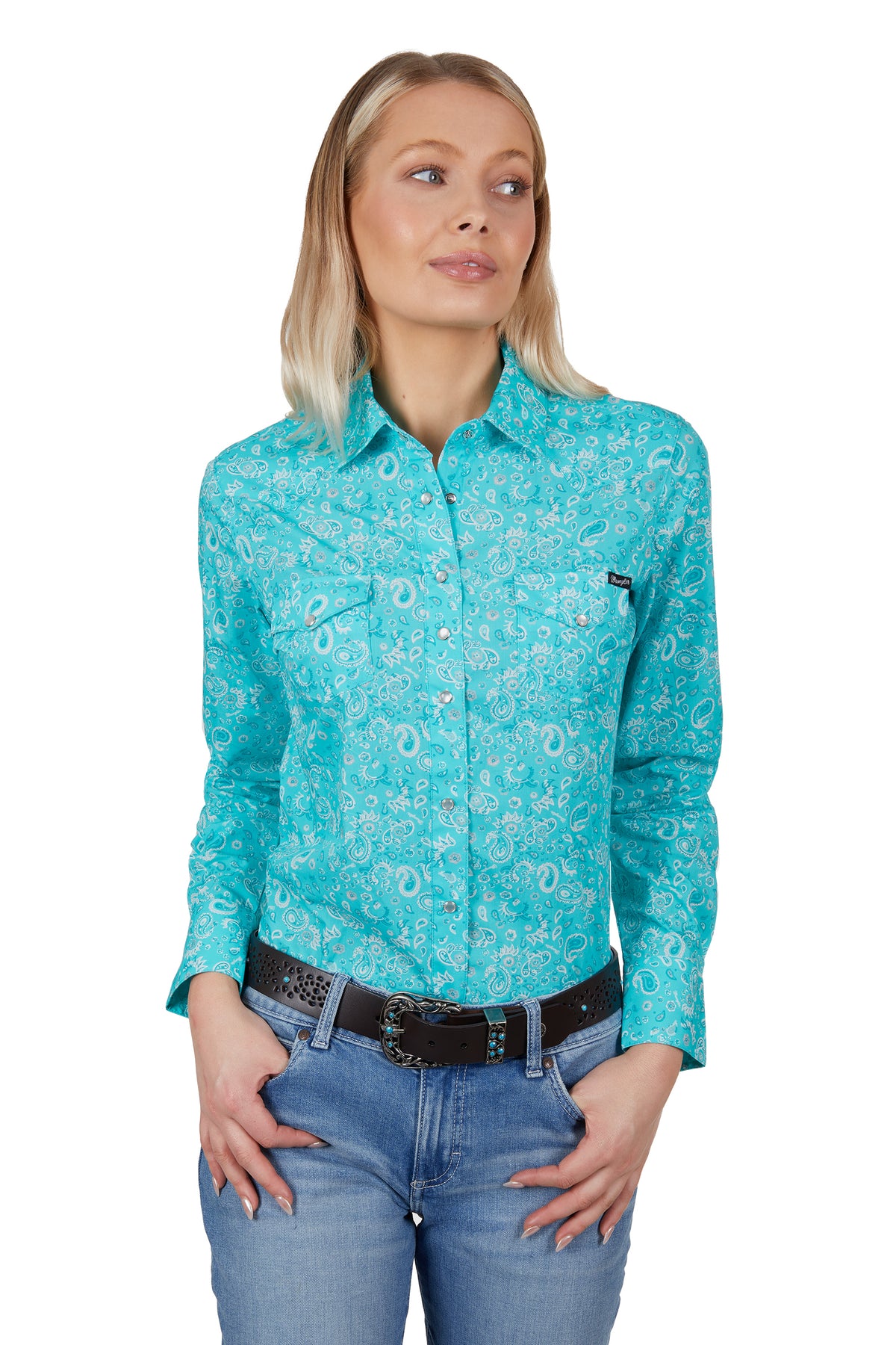 Wrangler Women&#39;s Gabby L/S Western Shirt