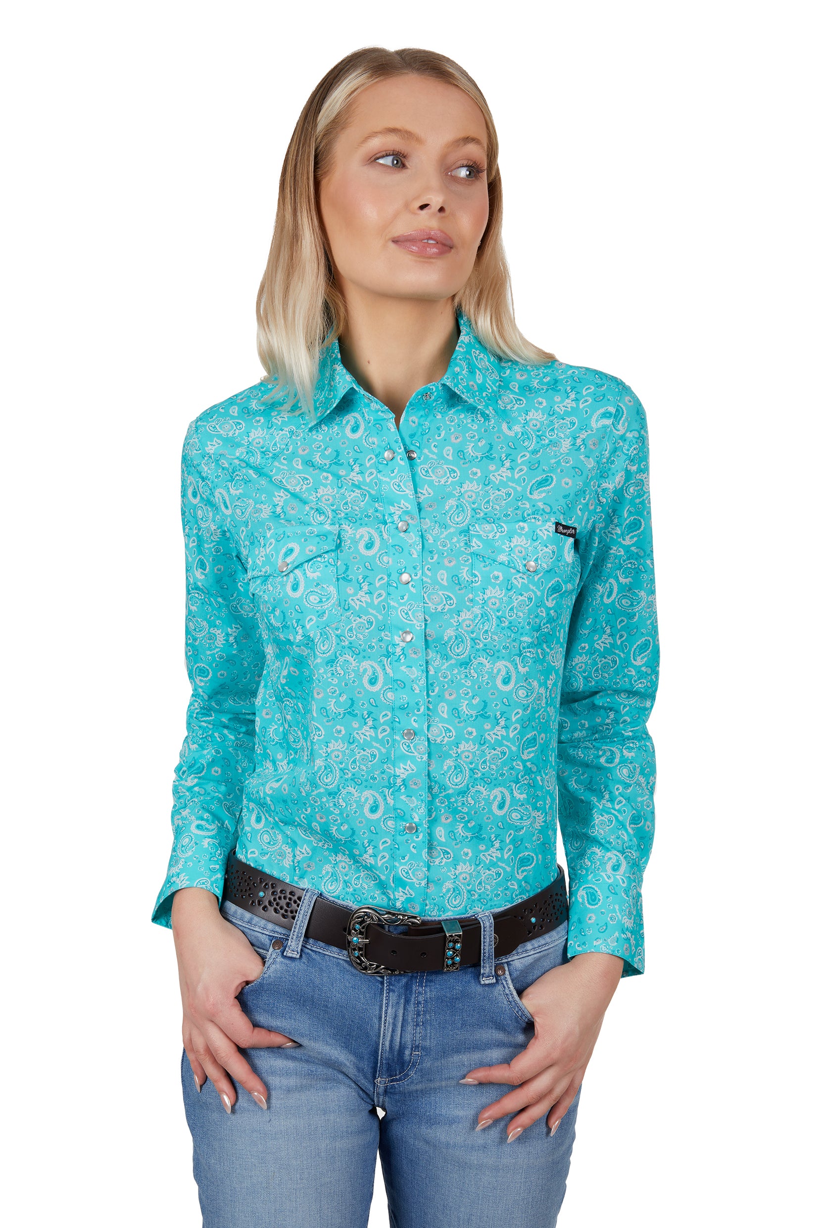 Wrangler Women's Gabby L/S Western Shirt