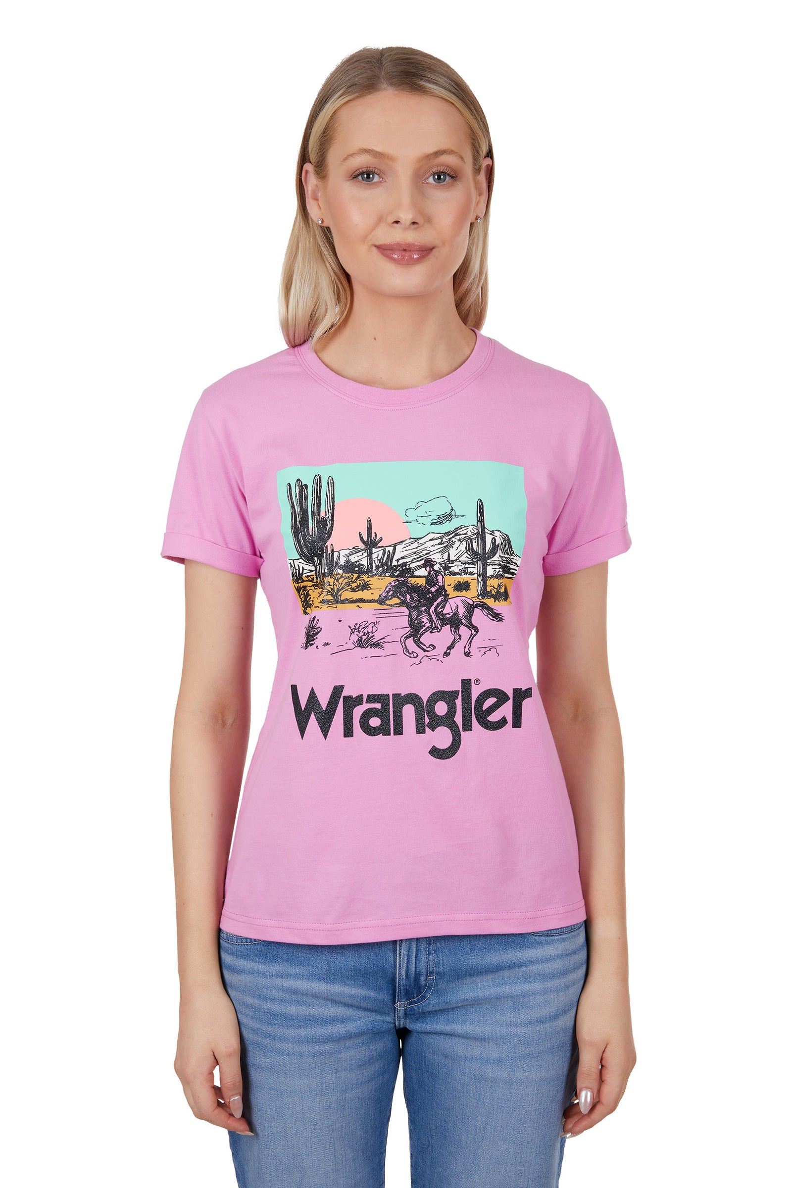 Wrangler Women's Tegan S/S T-Shirt