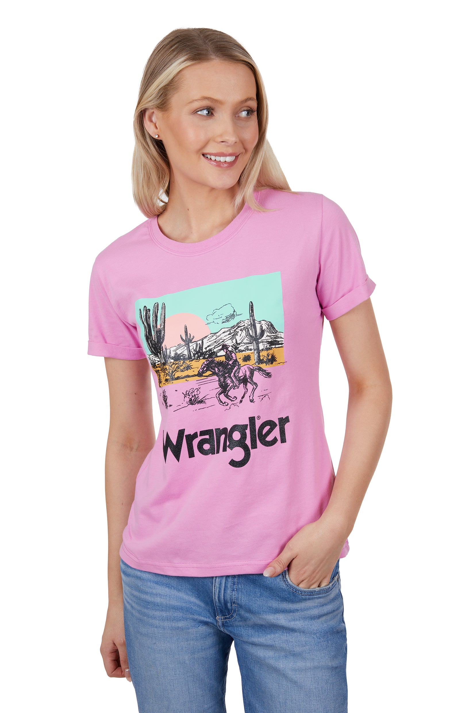 Wrangler Women's Tegan S/S T-Shirt