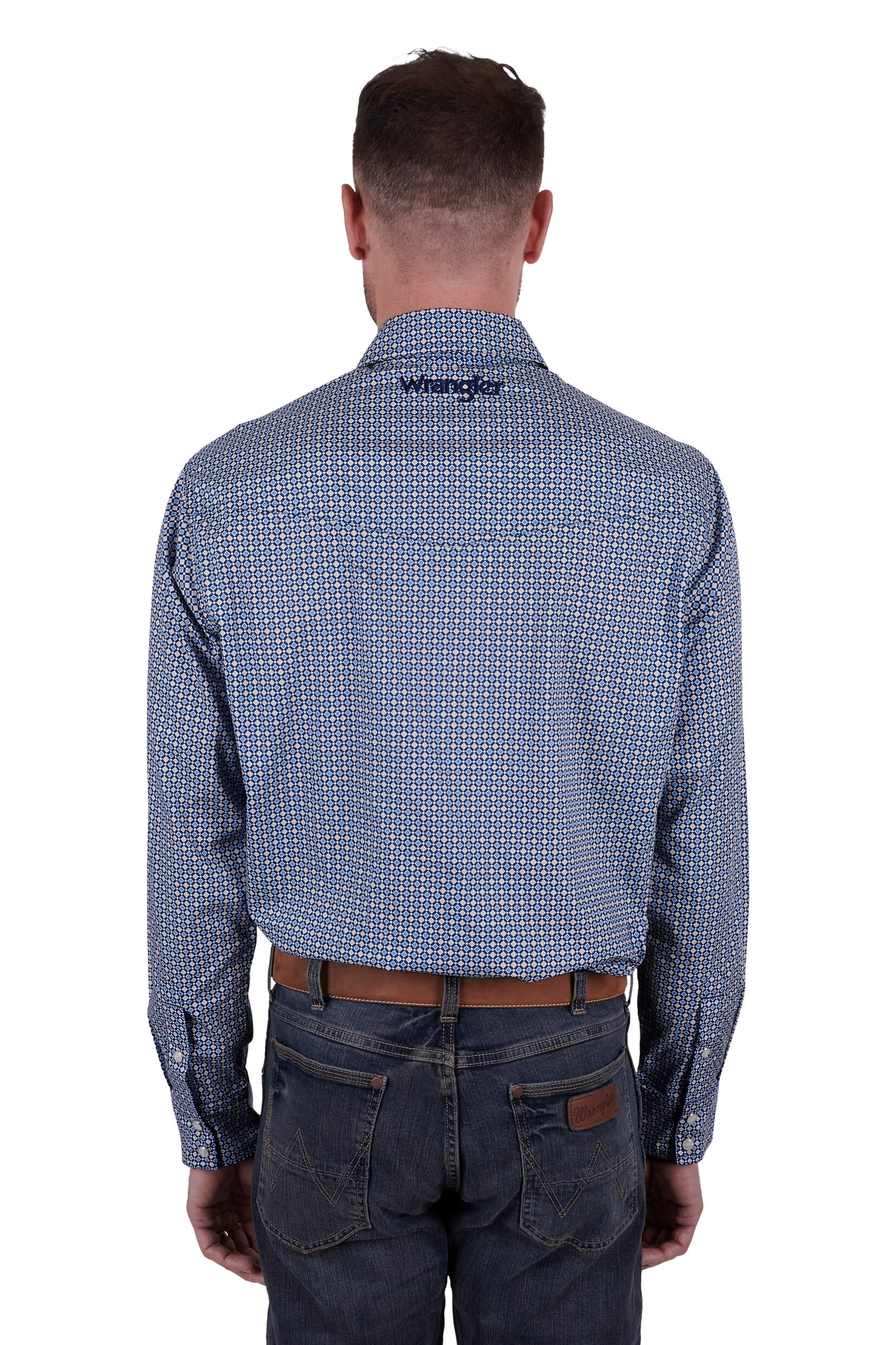 Wrangler Men's Dino L/S Western Shirt