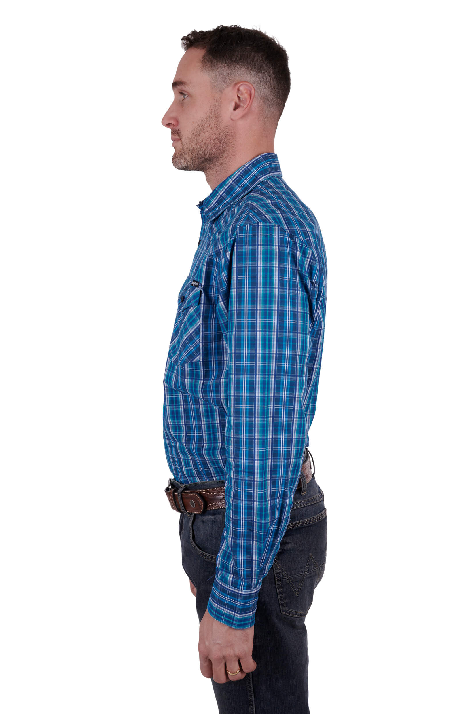 Wrangler Men's Mitchell L/S Western Shirt