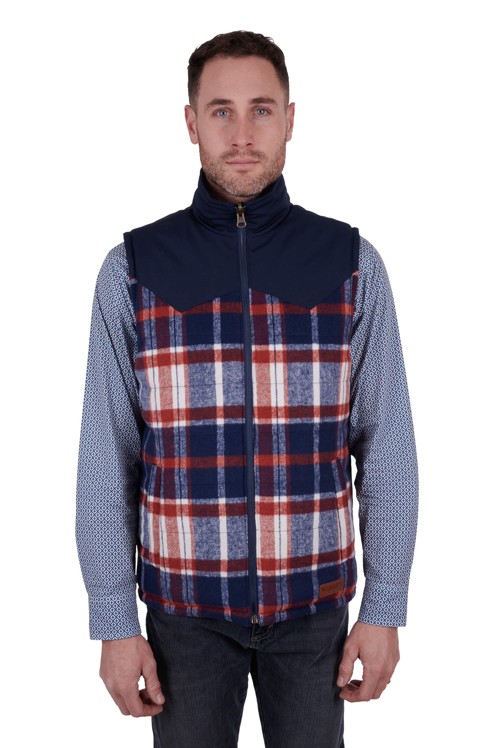 Wrangler Men's Hughes Reversible Vest
