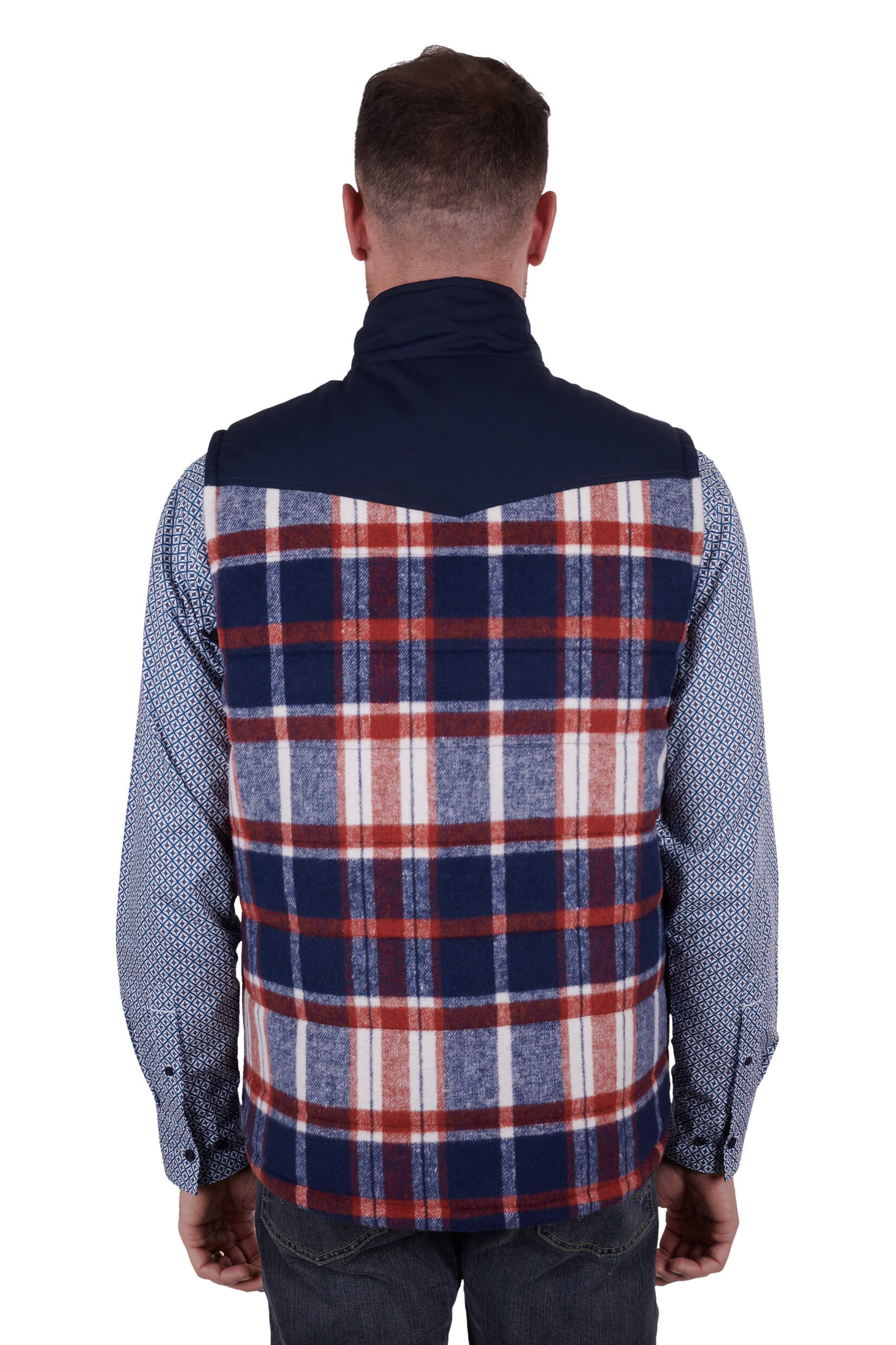 Wrangler Men's Hughes Reversible Vest