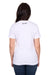 Wrangler Women's Julia S/S T-Shirt. Person wearing a white t-shirt with 'Wrangler' branding on the back, standing against a white background.