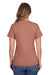 Wrangler Women's Texas S/S T-Shirt. Woman wearing a brown t-shirt on a white background