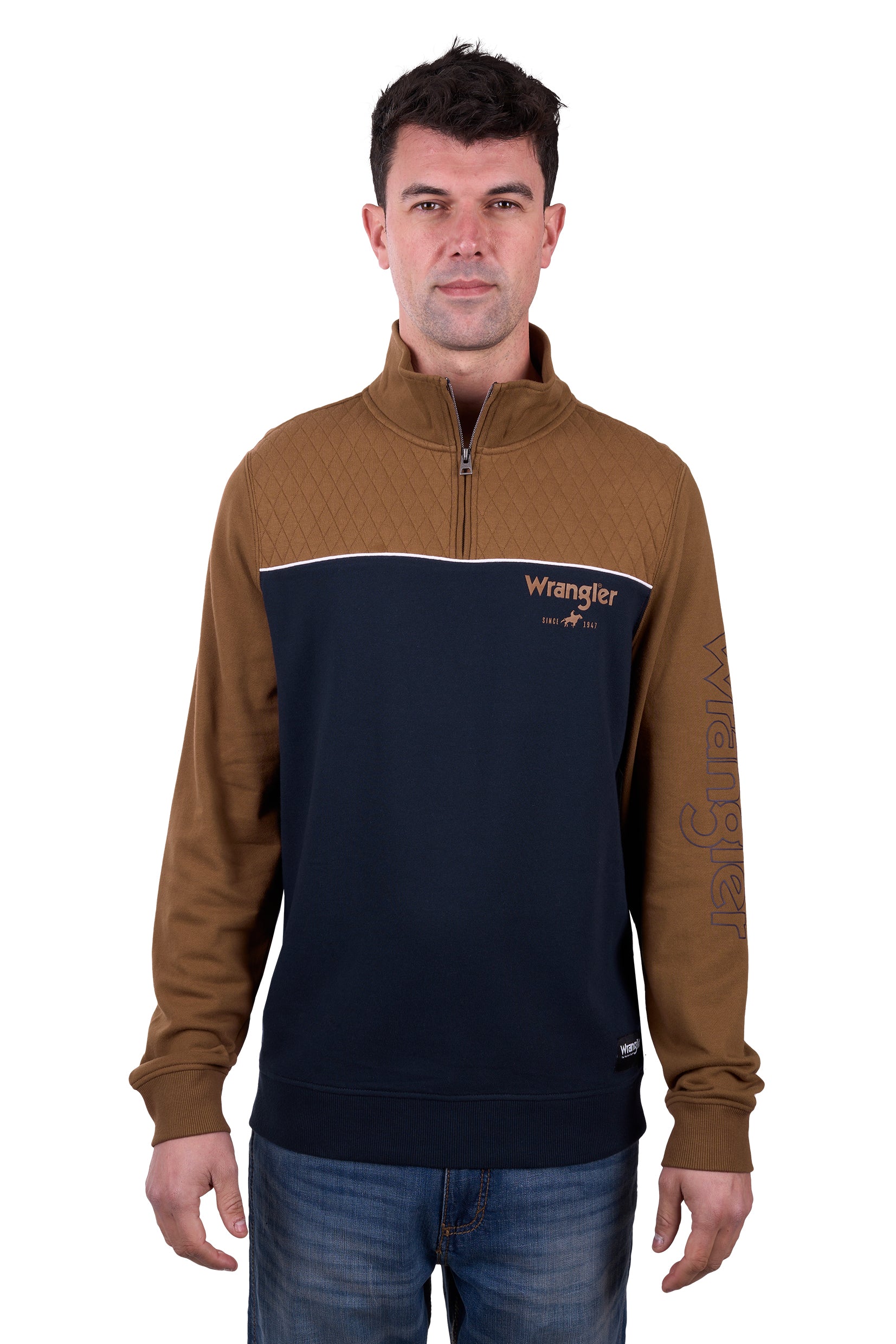 Wrangler Men's Tate 1/4 Zip Pullover