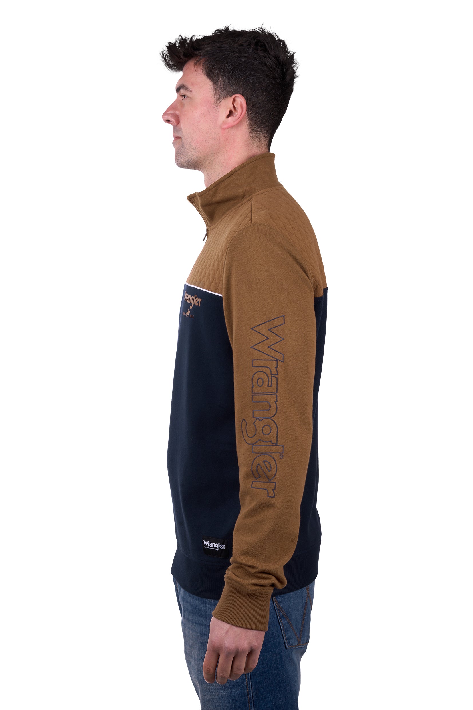 Wrangler Men's Tate 1/4 Zip Pullover