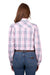 Wrangler Women's Phoebe Check L/S Western Shirt