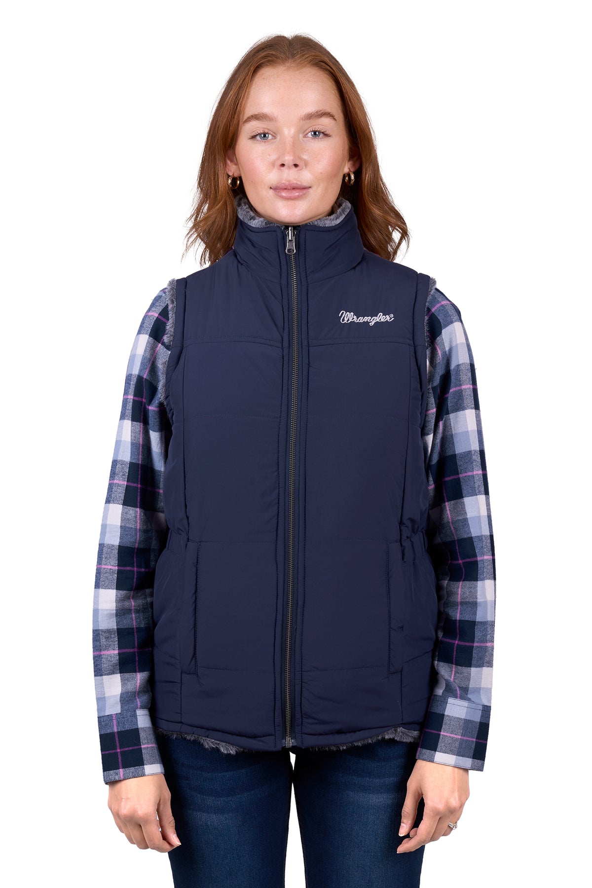 Wrangler Women&#39;s Denver Reversible Vest