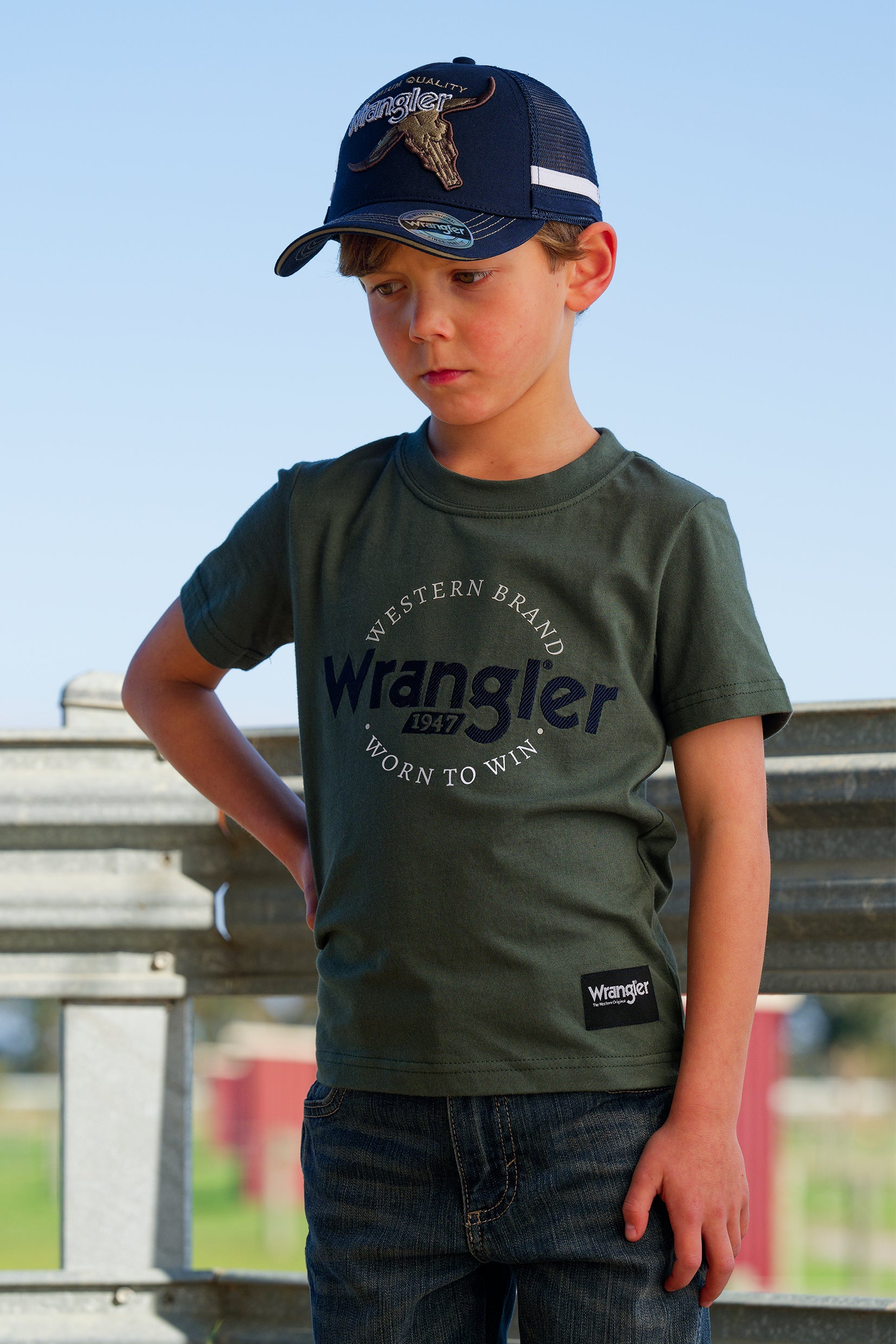 Wrangler Boy's Brando Trucker Cap