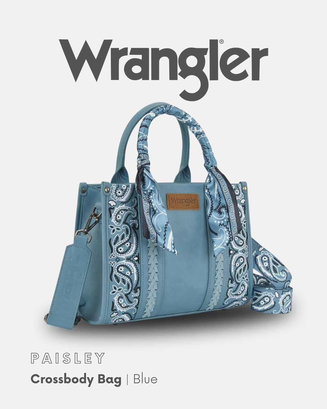 Wrangler Women's Paisley Crossbody Bag