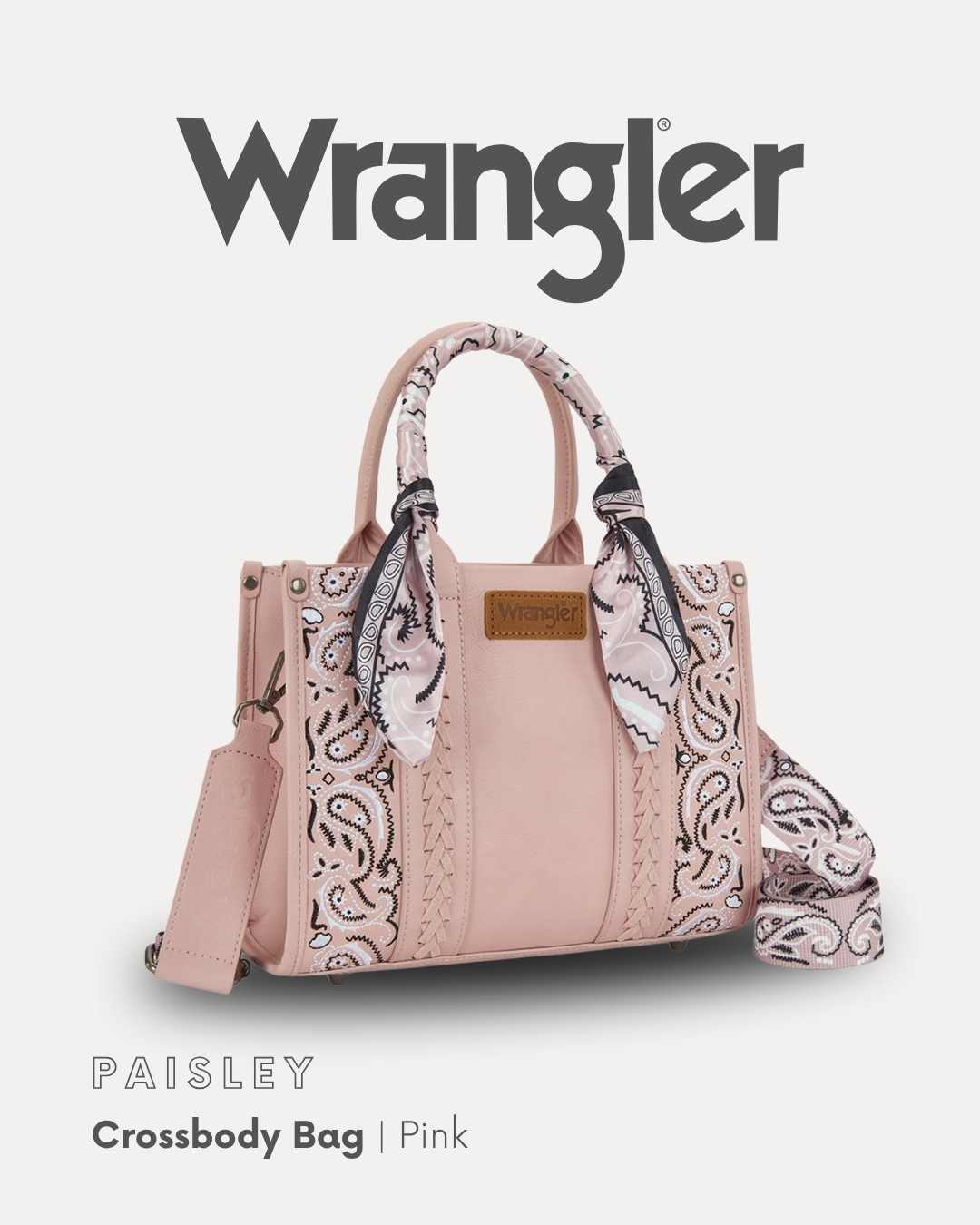 Wrangler Women's Paisley Crossbody Bag