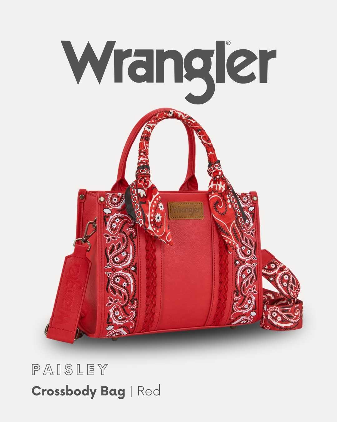 Wrangler Women's Paisley Crossbody Bag