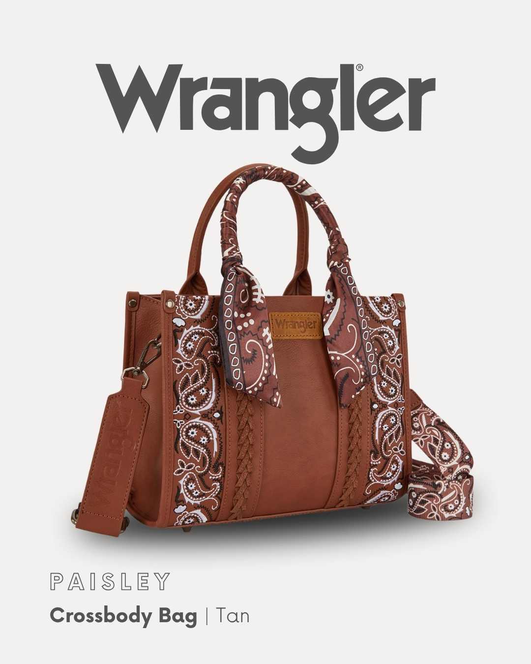 Wrangler Women's Paisley Crossbody Bag