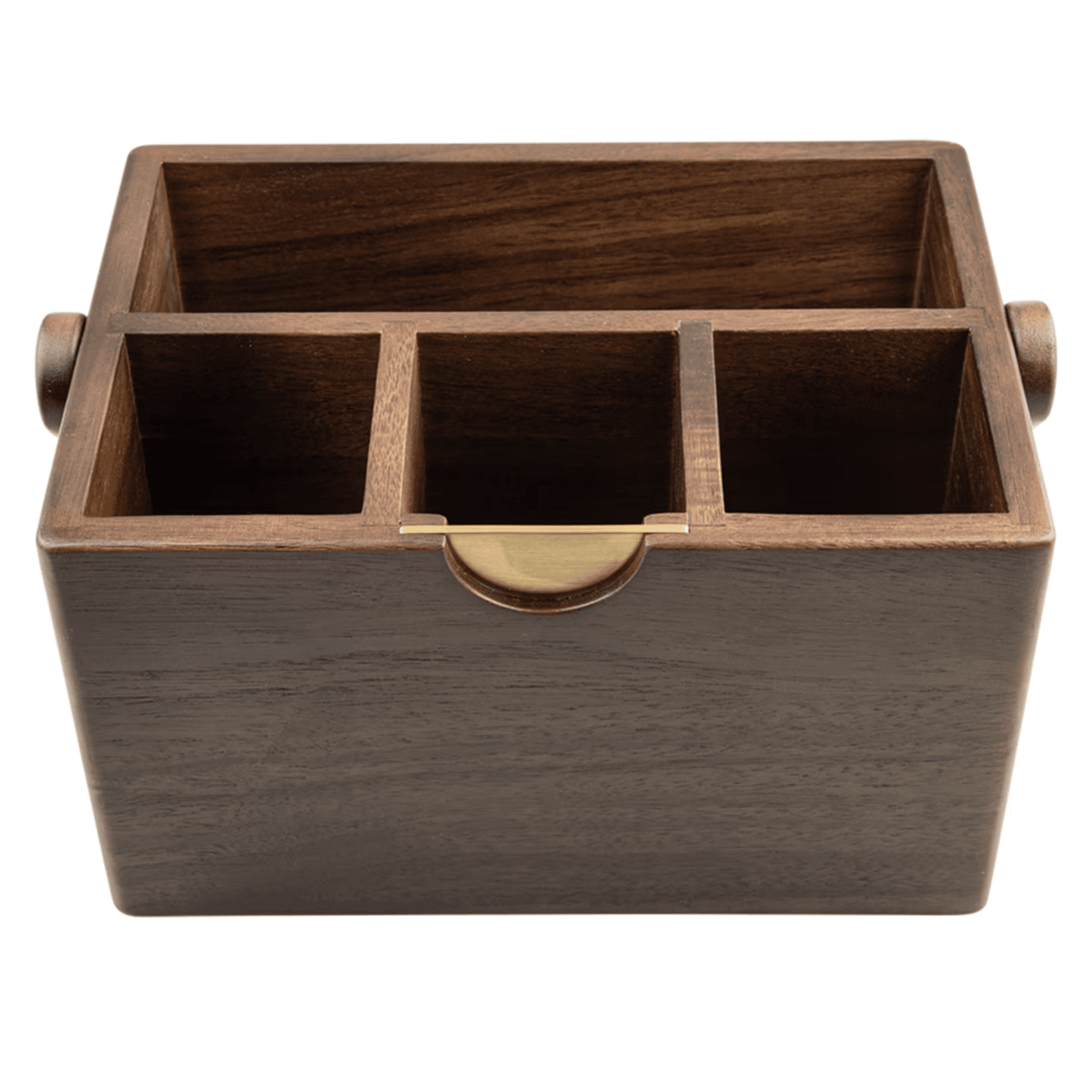Alfresco Lane Acacia Wood Cutlery Caddy Donaldson Enterprises