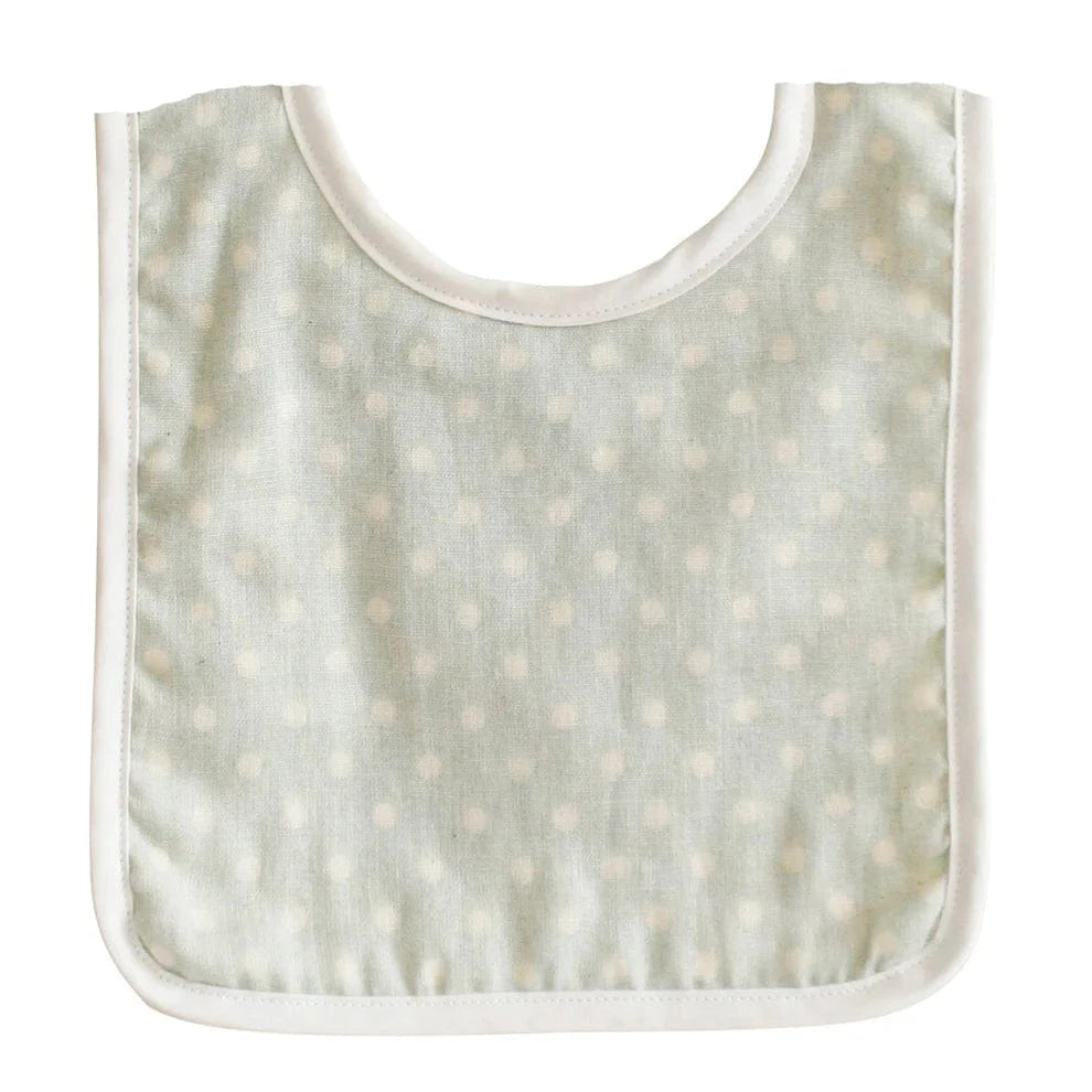 Alimrose Baby Bib Duck Egg Blue Alimrose