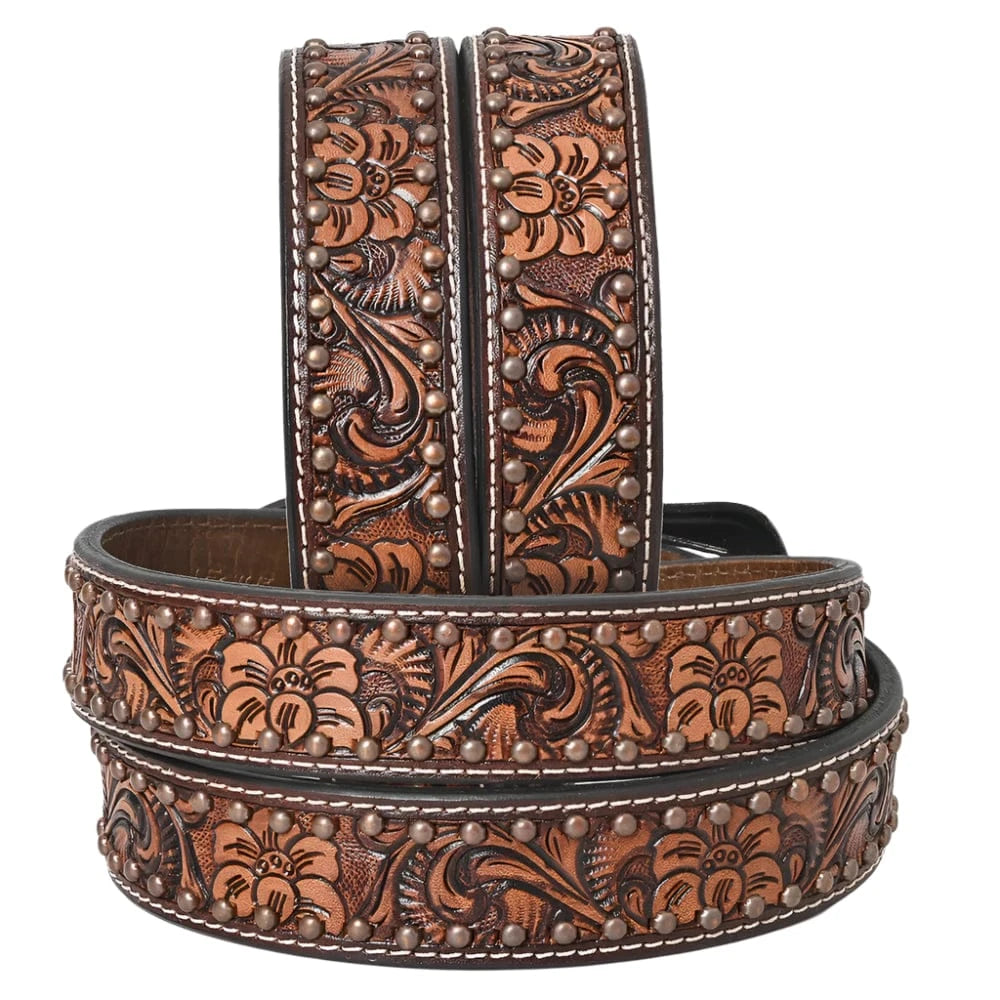 American Darling Floral Hand Tooled Belt American Darling