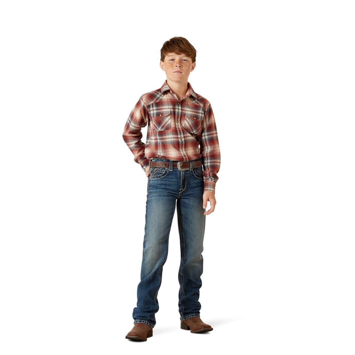 Ariat Boy's Lucas B5 Straight Leg Jean Ariat