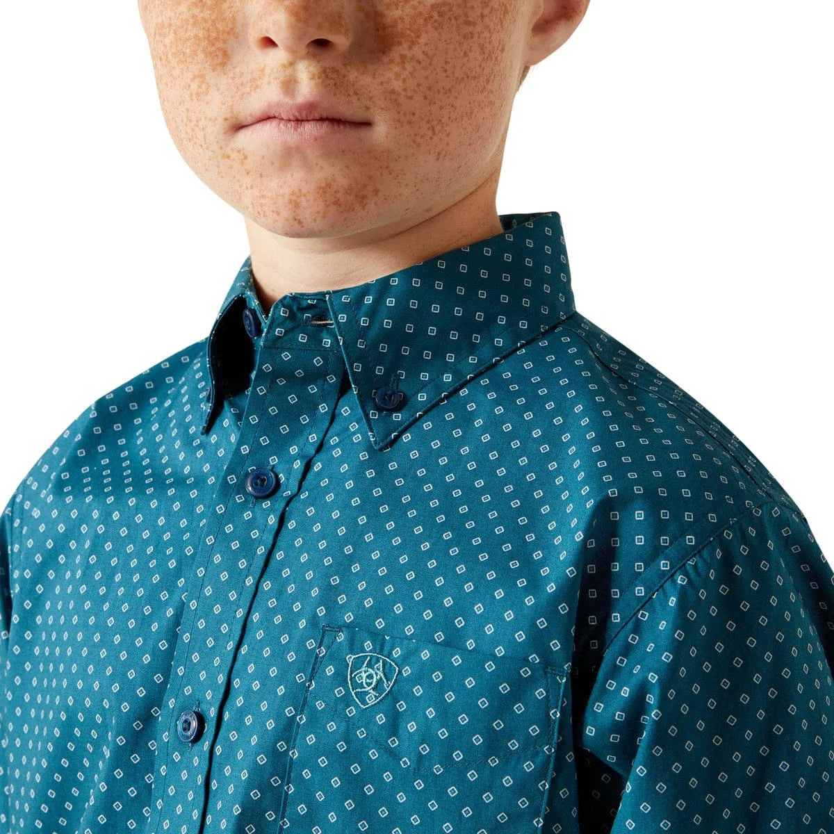 Ariat Boy's Tyce Classic Fit Western Shirt Ariat