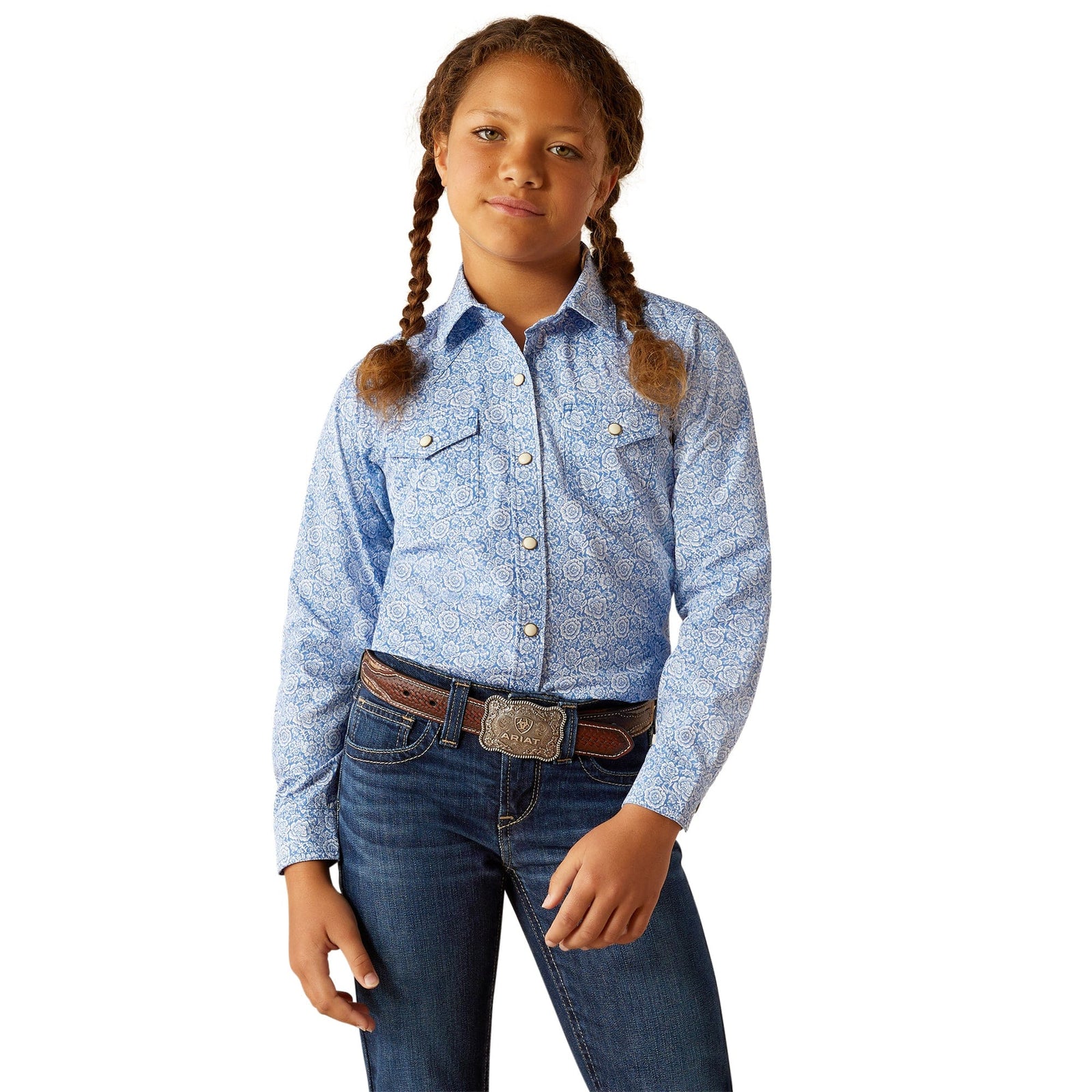 Ariat Girl's Shannon L/S Snap Western Shirt Ariat