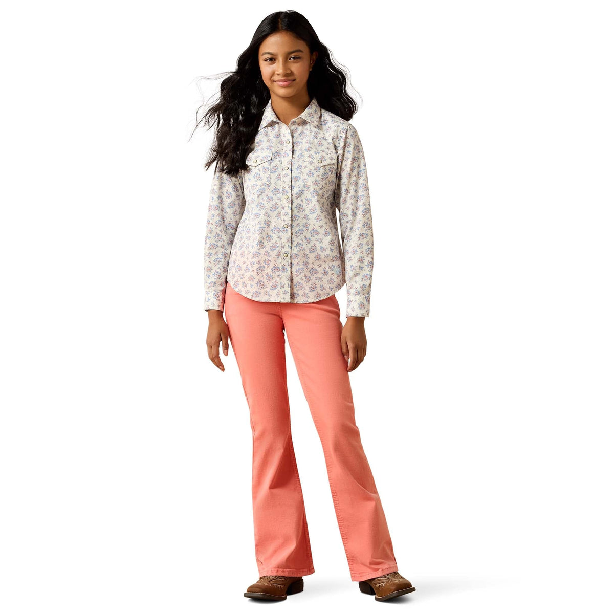 Ariat Girl's Stardust Long Sleeve Western Shirt Ariat