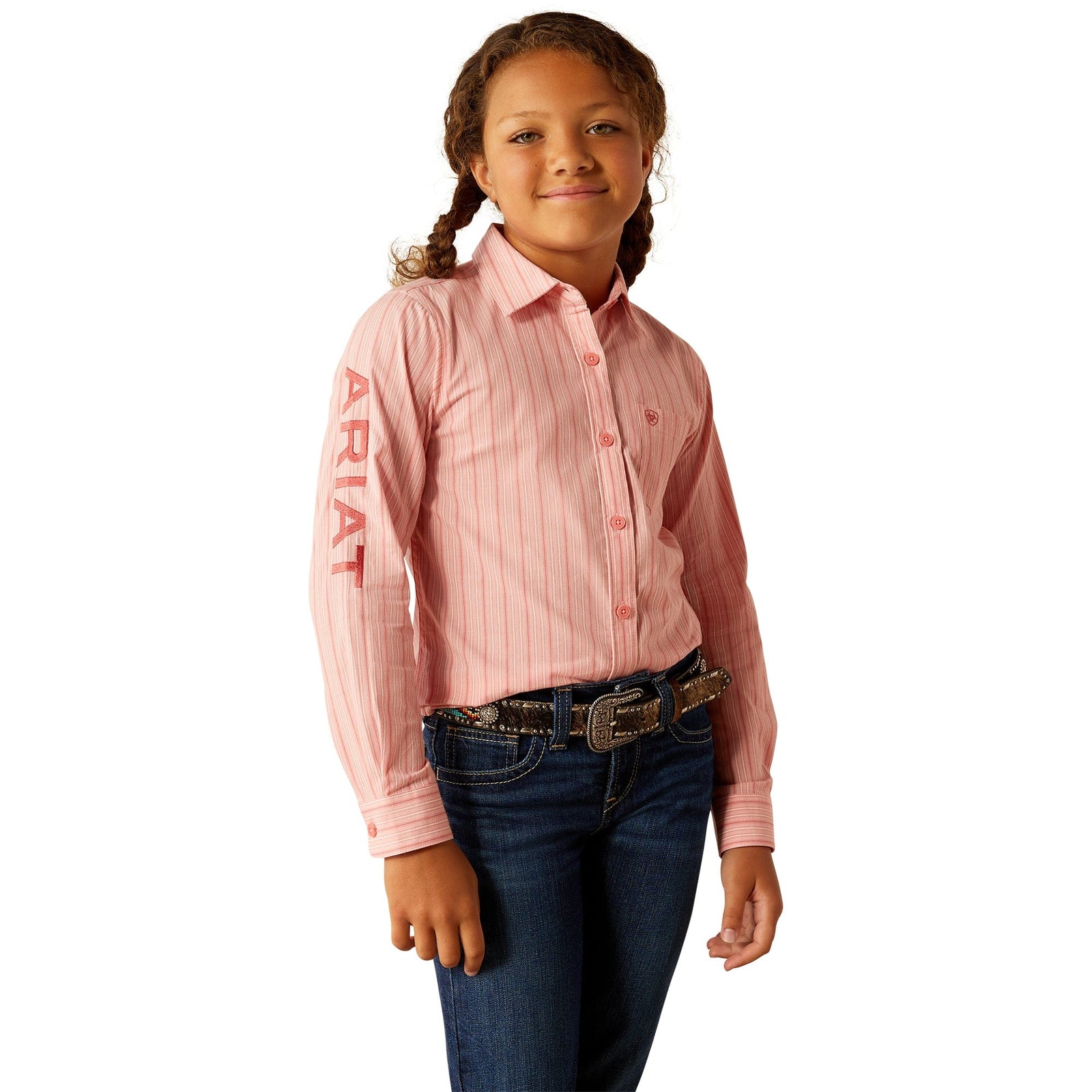 Ariat Girl's Team Kirby L/S Western Shirt Ariat