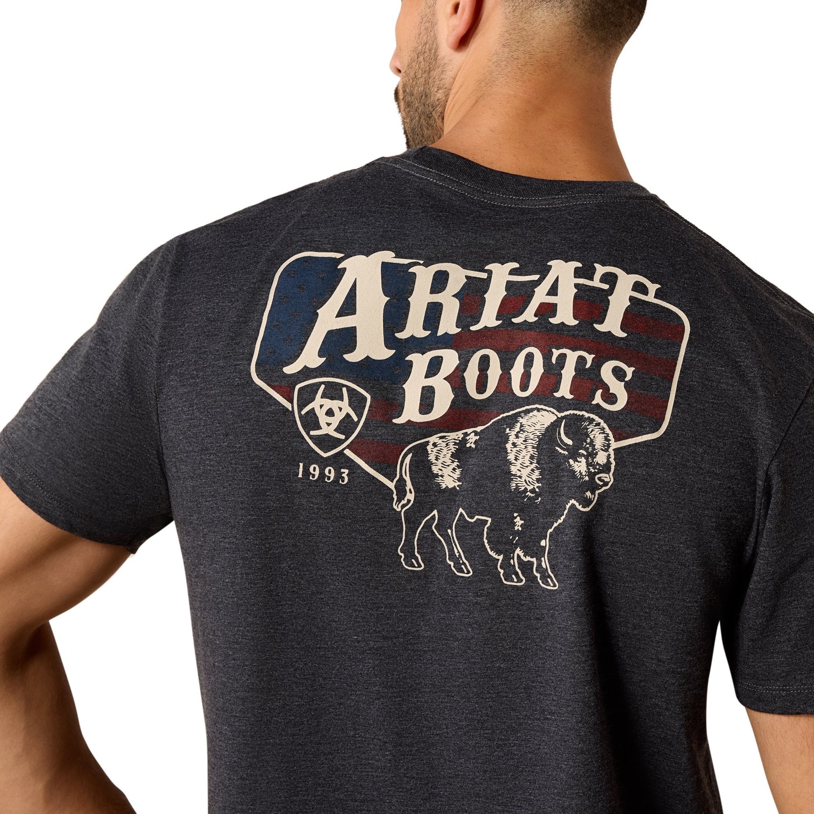Ariat Men's American Bison Classic Fit Tee Ariat