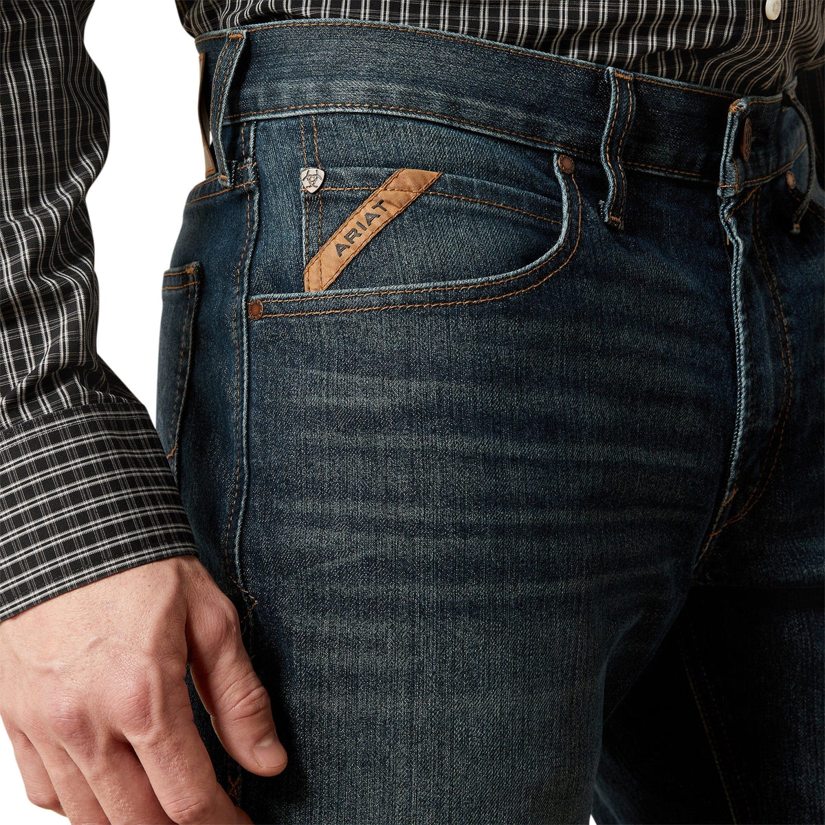 Ariat Men's Elias M4 Relaxed Boot Cut Jean Ariat
