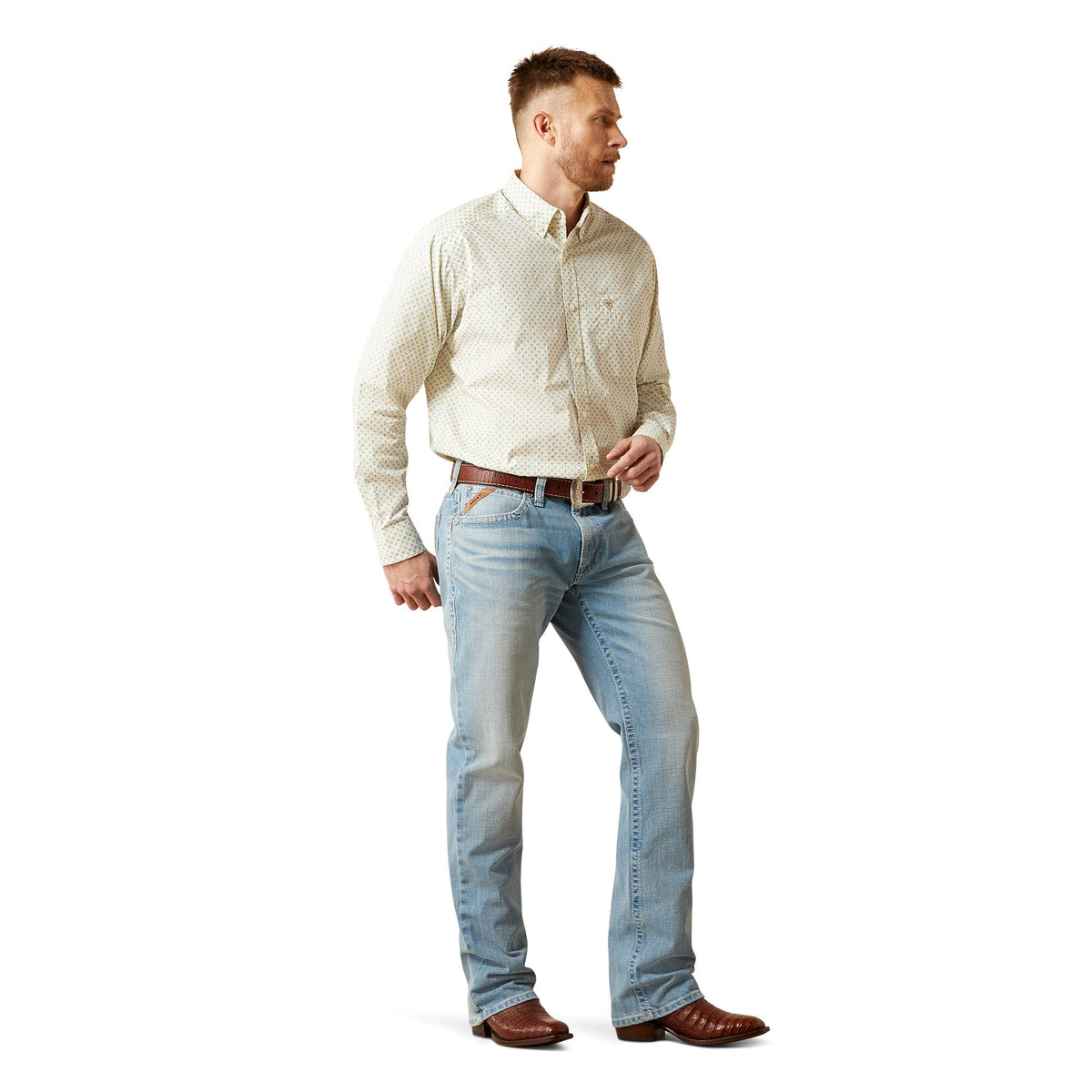 Ariat Men's Lucas M4 Straight Leg Jean Ariat