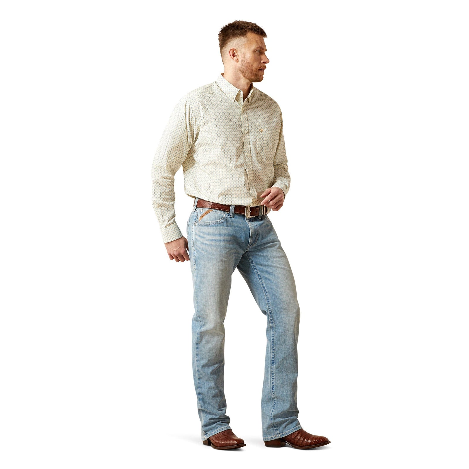 Ariat Men's Lucas M4 Straight Leg Jean Ariat