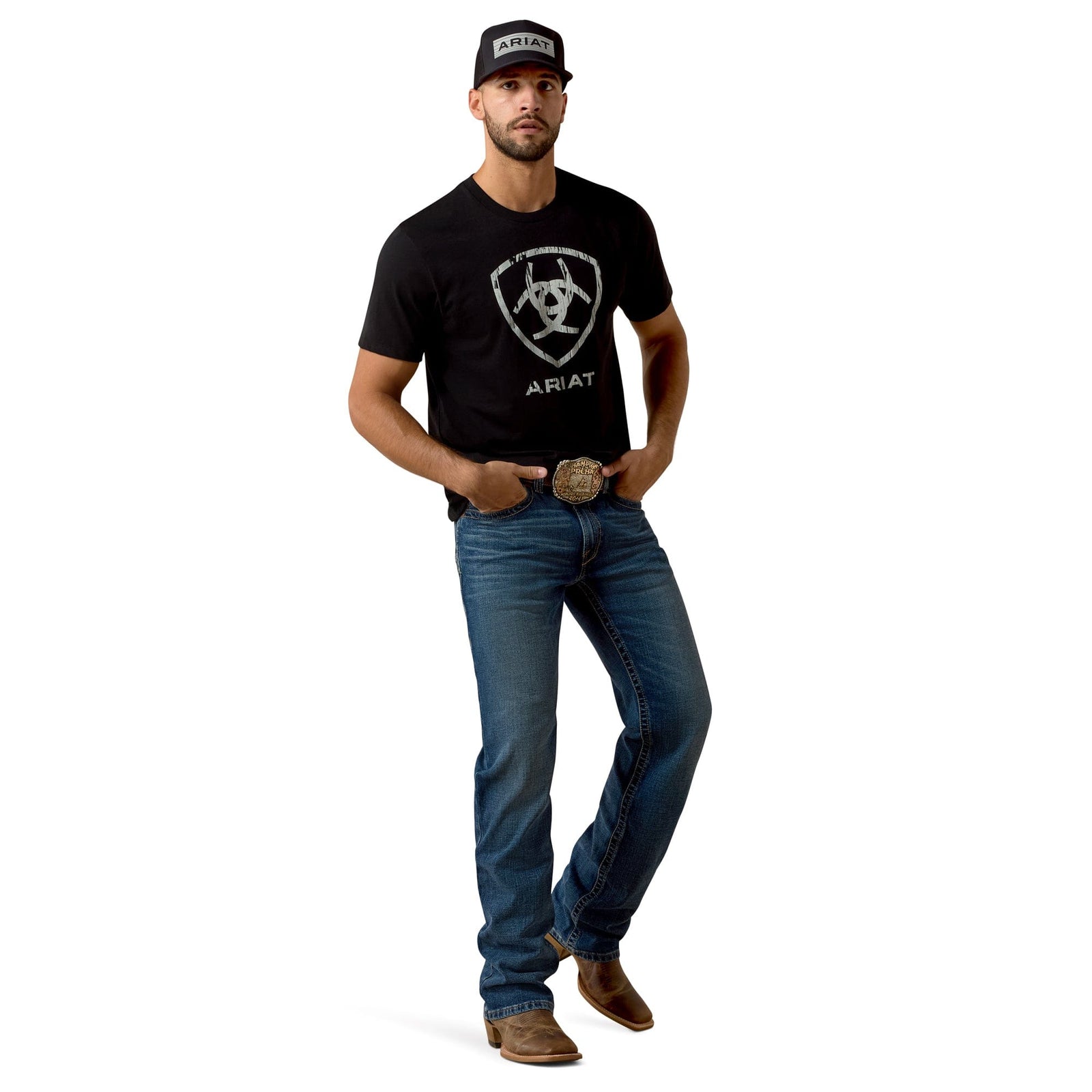 Ariat Men's M4 Thornton Relaxed Boot Cut Jean Ariat