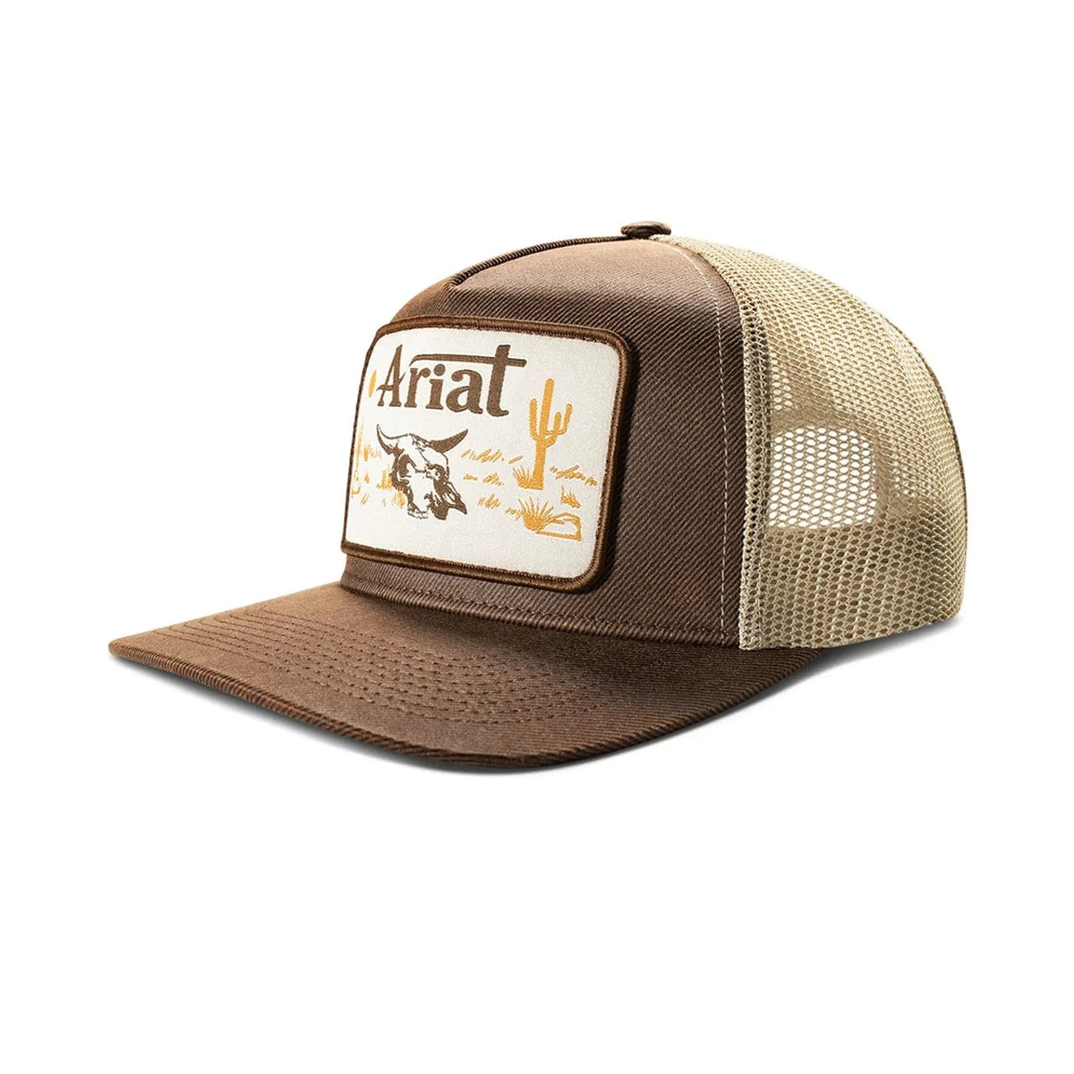Ariat Men's Oilskin Desert Patch Trucker Cap Ariat