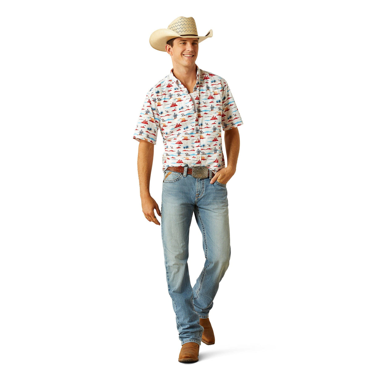 Ariat Men's Scout S/S Western Shirt Ariat