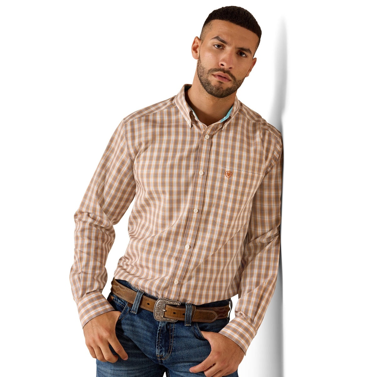 Ariat Men's Wrinkle Free Ayden Fitted L/S Western Ariat