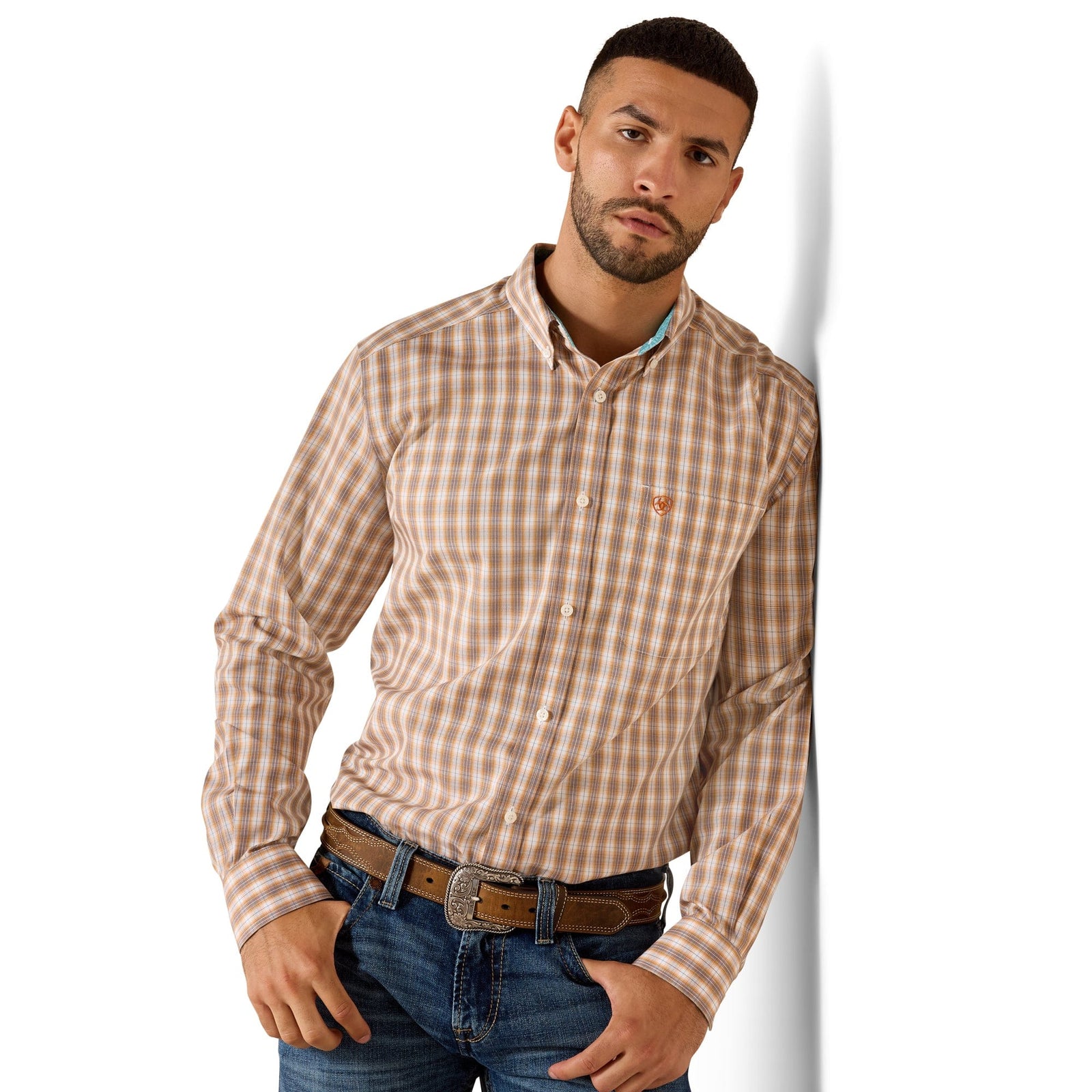 Ariat Men's Wrinkle Free Ayden Fitted L/S Western Ariat
