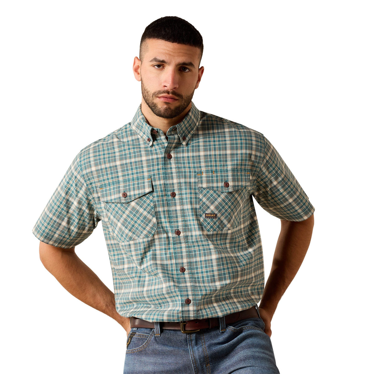 Ariat Rebar Made Tough Dura Stretch S/S Work Shirt Ariat