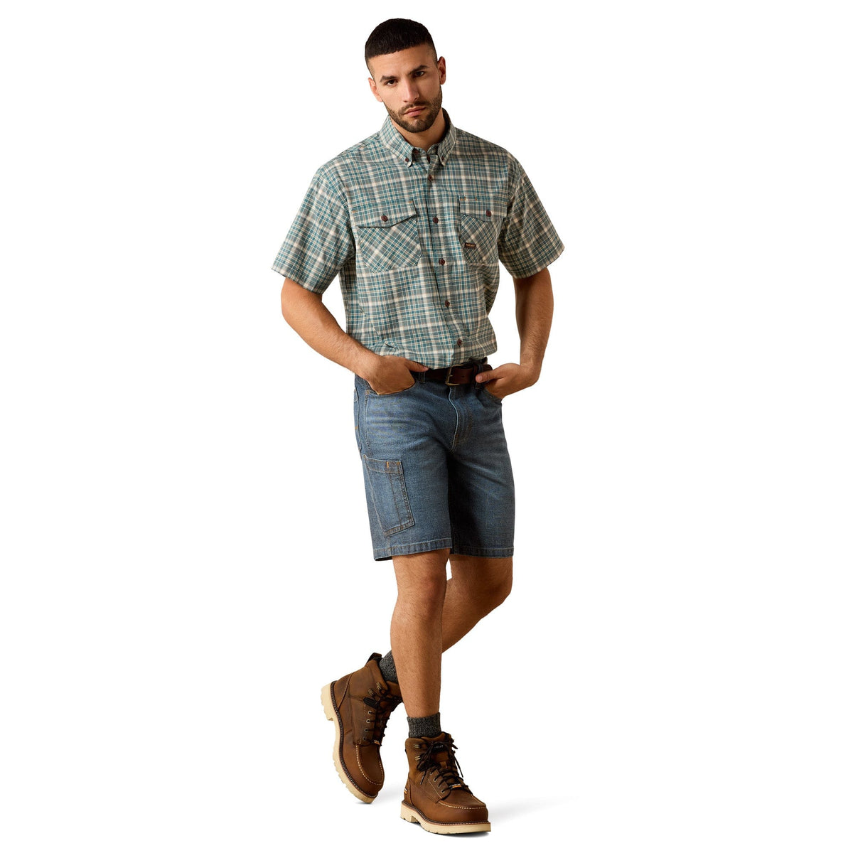 Ariat Rebar Made Tough Dura Stretch S/S Work Shirt Ariat