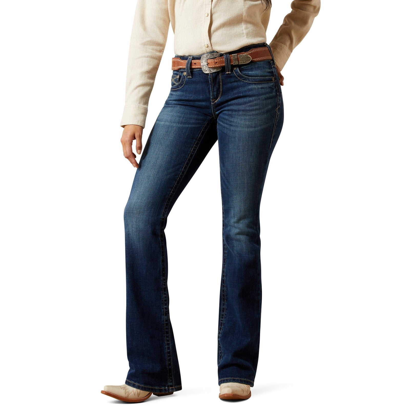 Ariat Women's Adalynne Perfect Rise Boot Cut Jean Ariat