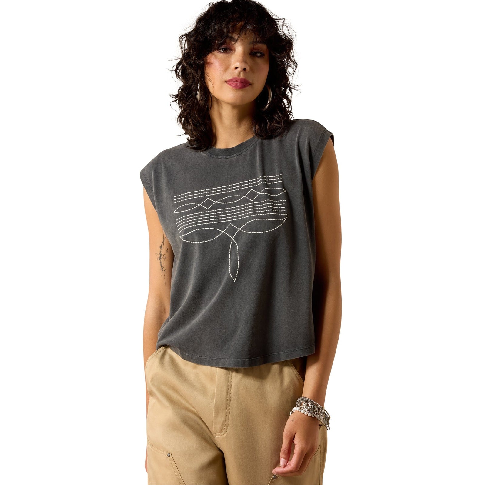 Ariat Women's Dallas Cropped T-Shirt Ariat