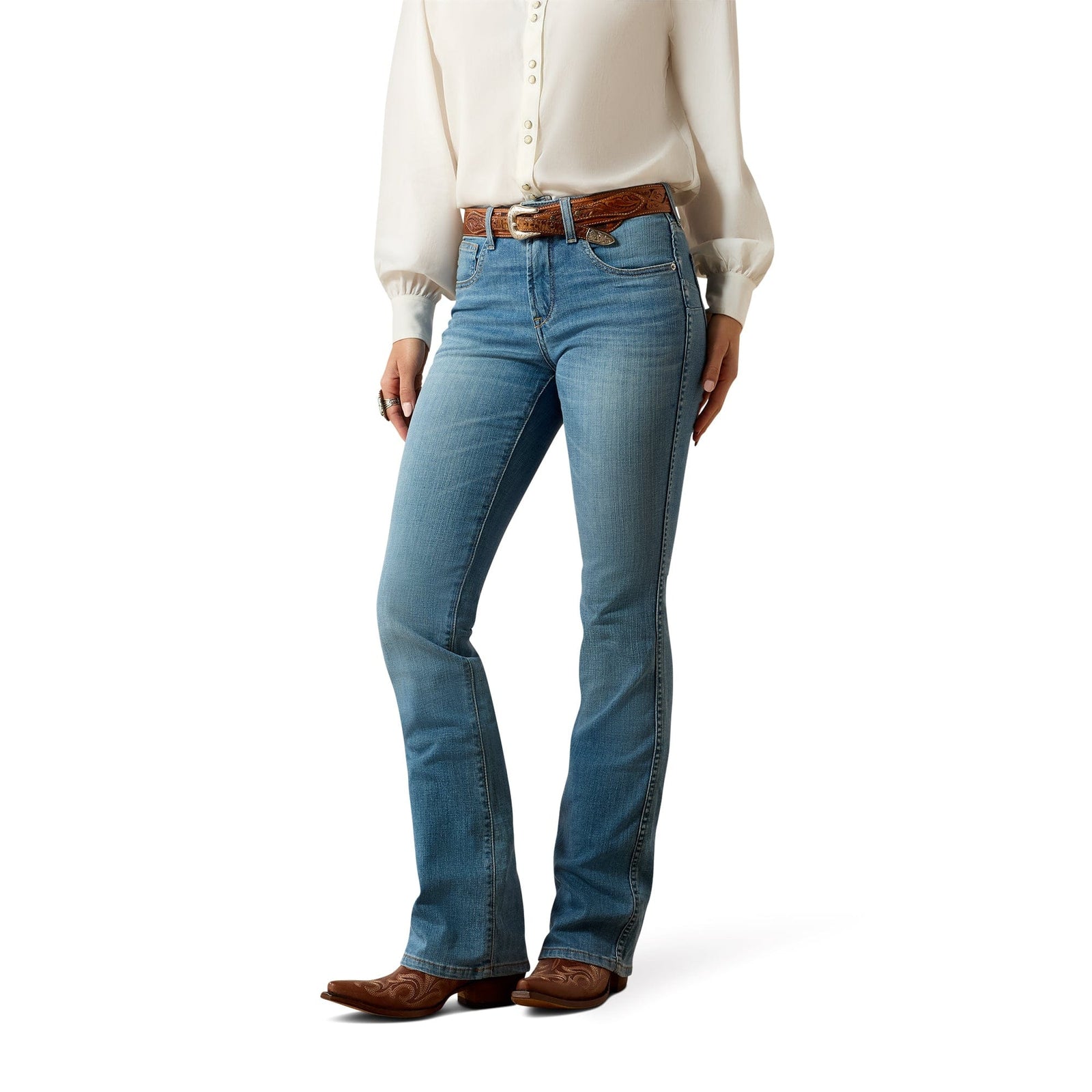 Ariat Women's High-Rise Lorena Boot Cut Jeans Ariat