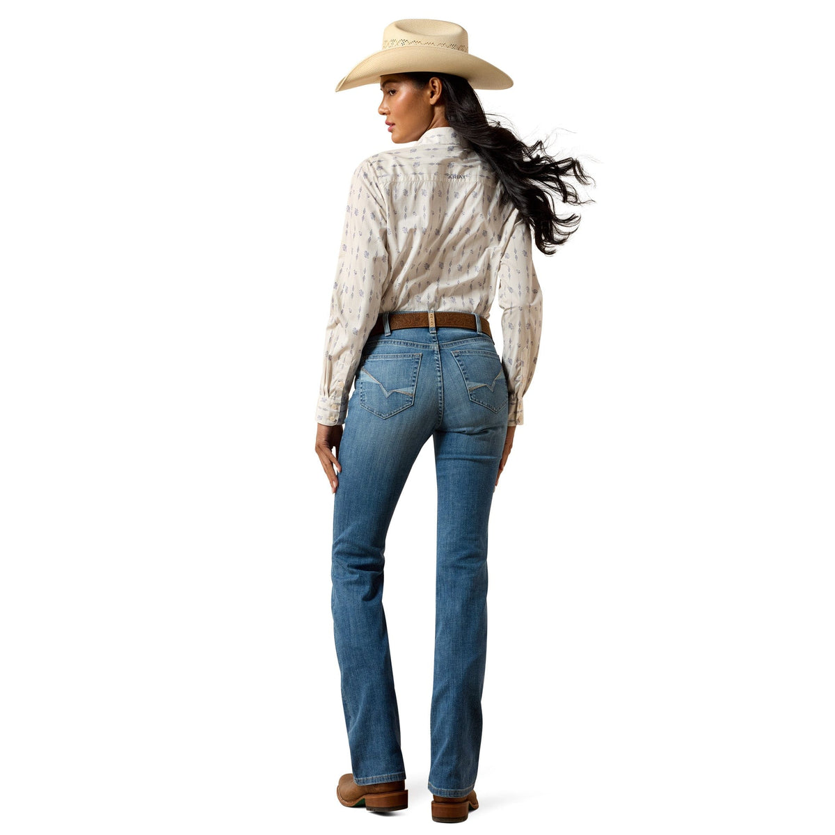 Ariat Women's Lyra High Rise Boot Cut Jean Ariat