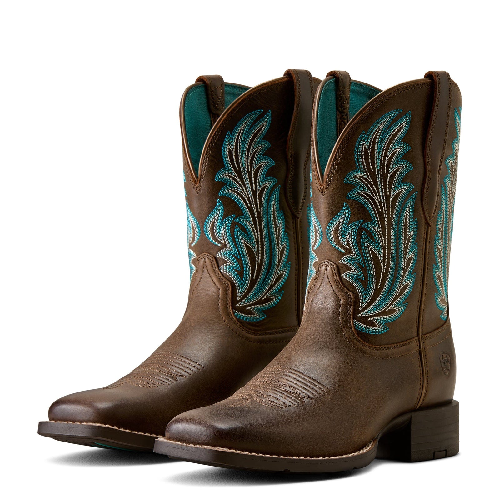 Ariat Women's Round Up Filly Wide Square Toe Western Boot Ariat