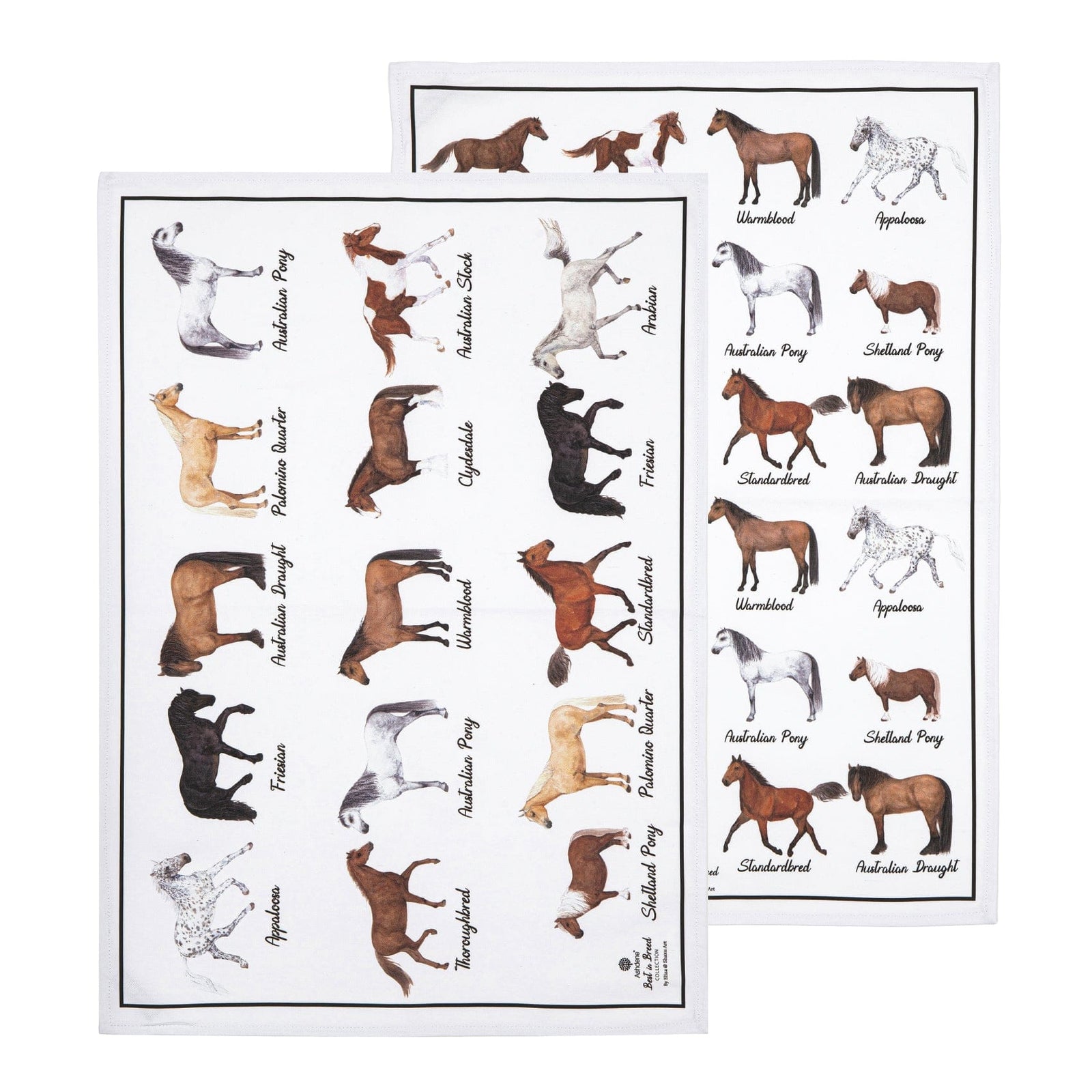 Ashdene Best In Breed Horse 2pk Kitchen Towel Ashdene